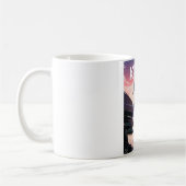 スキー場にキーストーン コーヒーマグカップ (左)