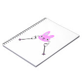 スキー場のあるウサギ ノートブック (左側)