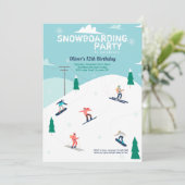 スキー場への招待状 招待状 (スタンド正面)