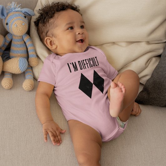 スキー場ダブルブラックダイヤモンド新しい母 ベビーボディスーツ