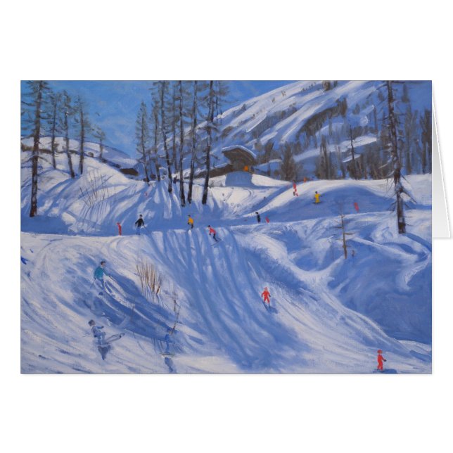 スキー場所Tignes 2009年 (正面横)