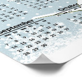 スキー場2025カレンダーポスター ポスター (角)