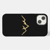 スキー場 スキー好き iPhoneケース (裏面横)