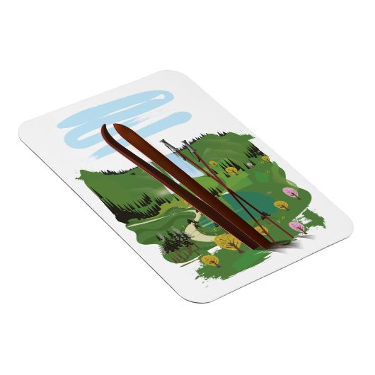 スキー場 マグネット (右側)