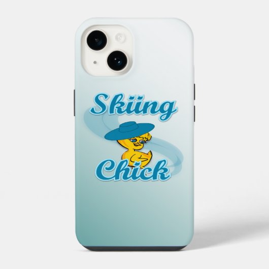 スキー場#3 iPhoneケース (裏面)