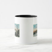 スキー大会のジャンプ マグカップ (中央)