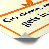 スキー大学ポスター2 ポスター (角)