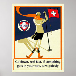 スキー大学ポスター2 ポスター