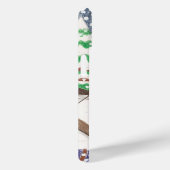 スキー女子かわいいiPhoneケース Case-Mate iPhoneケース (裏面 / 右)