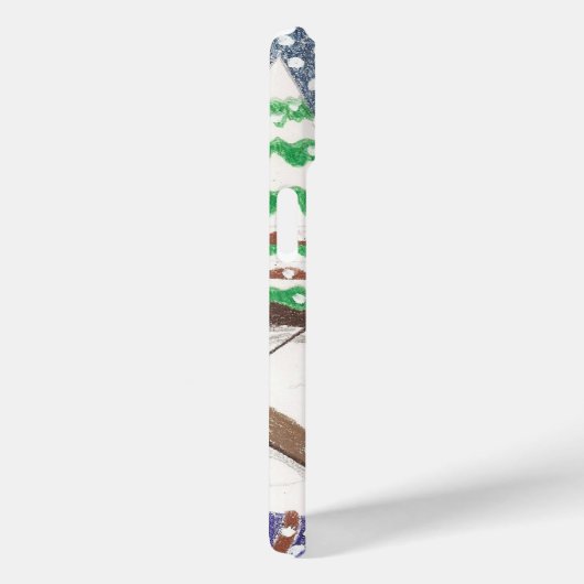 スキー女子かわいいiPhoneケース Case-Mate iPhoneケース (裏面 / 右)