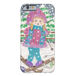 スキー女子かわいいiPhoneケース iPhone 15ケース