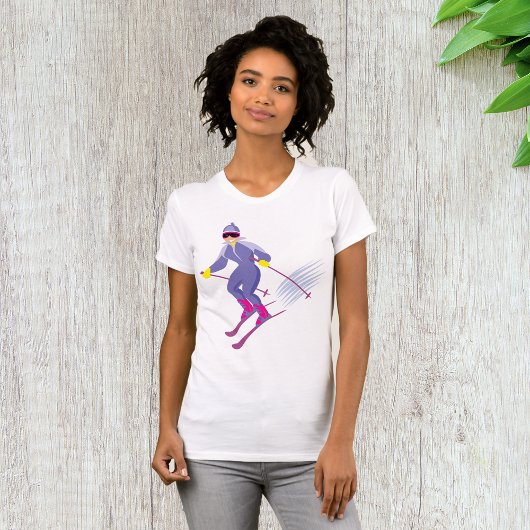 スキー女子Tシャツ Tシャツ