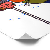 スキー学校のポスター ポスター (角)