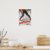 スキー学校のポスター ポスター (キッチン)