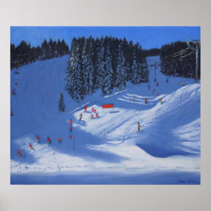 スキー学校Morzine 2014年 ポスター