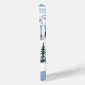 スキー山の水彩 Case-Mate iPhoneケース (裏面 / 左)