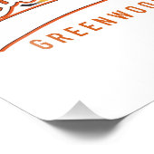 スキー山アブラムグリーンウッド フォトプリント            (角)