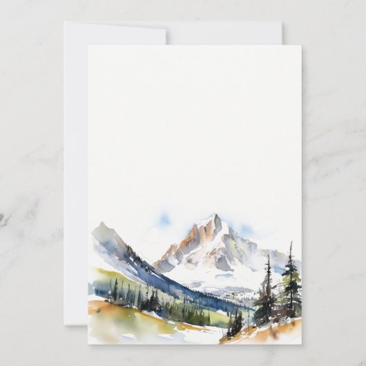 スキー山テルライドコロラドワークショップセミナー 招待状 (裏面)