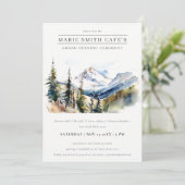 スキー山テルライドコロラド州オープニングセレモニー 招待状 (スタンド正面)