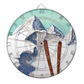 スキー山 ダーツボード (正面)