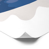 スキー山 ポスター (角)