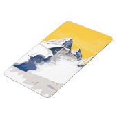 スキー山 マグネット (左側)