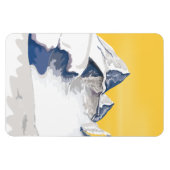 スキー山 マグネット (横)