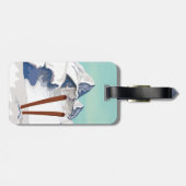 スキー山 ラゲッジタグ (裏面横)