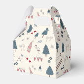 スキー後のウィンターバチェロレッテパーティーの景品ボックス フェイバーボックス (裏面サイド)