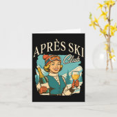 スキー愛好家アプリスキクイーンスキートリップスノウS カード (黄色い花)