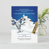 スキー招待状 招待状 (スタンド正面)