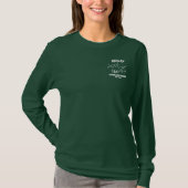 スキー旅行の家族や友達グループに合わせたカスタムデザイン Tシャツ (正面)