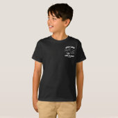 スキー旅行の家族や友達グループに合わせたカスタムデザイン Tシャツ (正面フル)