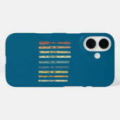 スキー板ギフト Case-Mate iPhoneケース (裏面 (横))