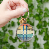 スキー板ヴィンテージ キーホルダー (手)