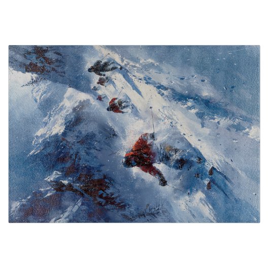 スキー板 カッティングボード (正面)