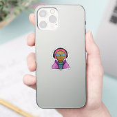 スキー準備完了 シール (スマートフォン)