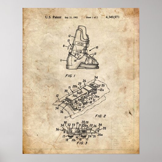 スキー特許 ポスター (正面)