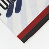 スキー生まれで雪上競技を行うスキー競技 フリースブランケット (角)