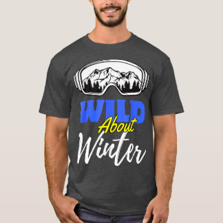 スキー用ゴーグル山雪ワイプウィンタースポーツについて Tシャツ
