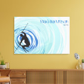 スキー用サインインメモリーボード キャンバスプリント (インサイチュ (リビング))