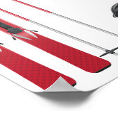 スキー用具ポスター ポスター (角)