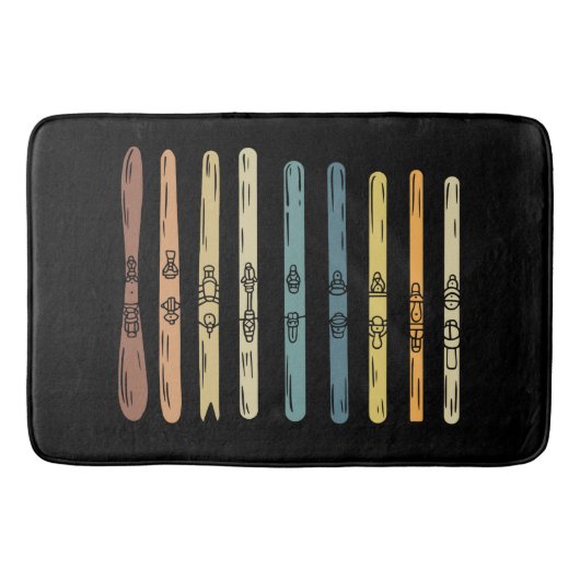 スキー用品 バスマット (正面)