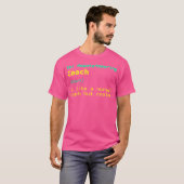 スキー登山コーチ定義スキおもしろいーツアー Tシャツ (正面フル)