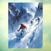 スキー窓の固定 ウィンドウサイン (シート3)