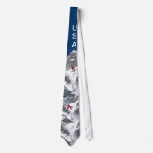 スキー米国 ネクタイ (正面)