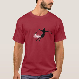スキー粉の道 Tシャツ