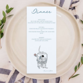 スキー結婚スケッチ メニュー