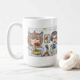 スキー茶の後 コーヒーマグカップ