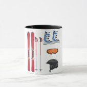 スキー装置のマグ マグカップ (中央)